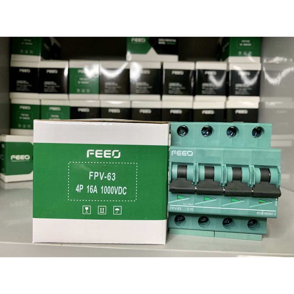 Aptomat an toàn MCB DC 2P/4P 800V-1000VDC - FEEO