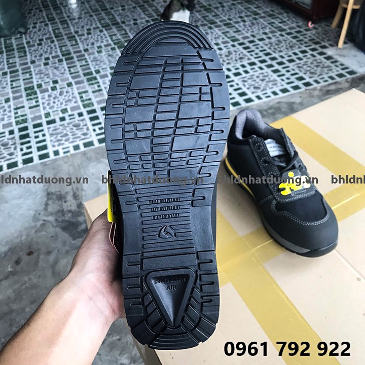 Giày bảo hộ lao động nam Safety Jogger Turbo S3 chịu nhiệt 300ºC chính hãng, Giầy lao động nam chống đinh thấp cổ