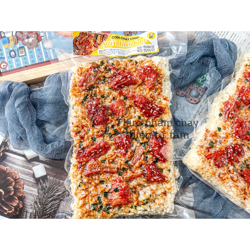 Cơm Cháy Chà Bông Chay Mix 10 Vị Đủ Loại Ăn Vặt Chay