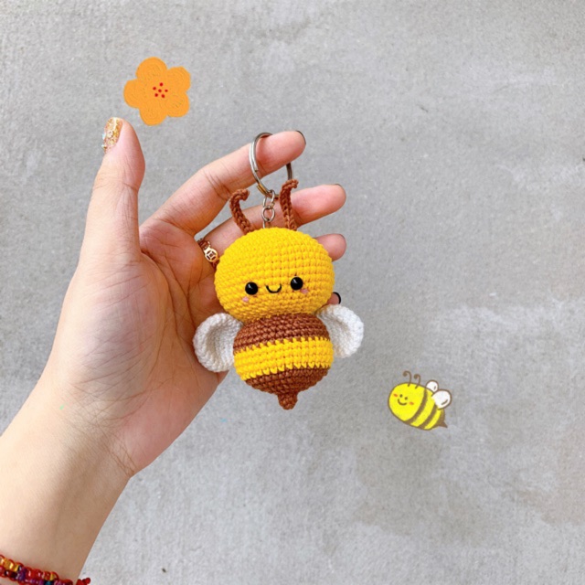 MÓC KHÓA LEN ONG VÀNG | MADE BY DANI