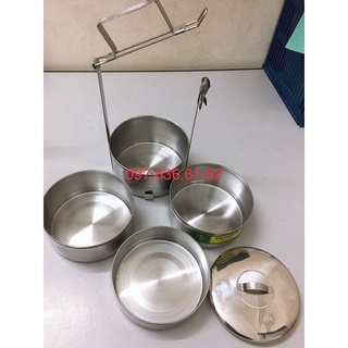 Cặp Lồng (Camen) inox Việtcook( 2, 3, 4 ngăn)