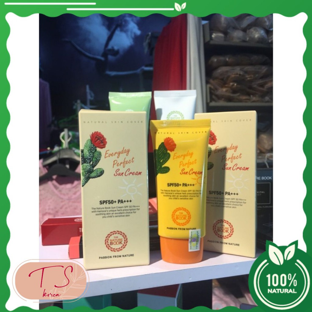 Kem chống nắng hoàn hảo hàng ngày SPF50+/PA The Nature Book