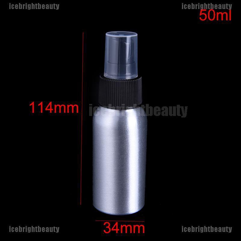 (hàng Mới Về) Bình Xịt Bằng Nhôm Dung Tích 1x30 / 50 / 100ml Dùng Trong Salon Làm Tóc | BigBuy360 - bigbuy360.vn