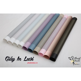 GIẤY GÓI HOA - GIẤY IN LƯỚI