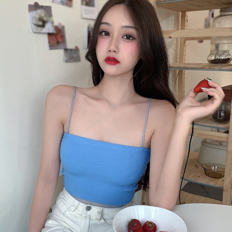 Áo Dây Nữ Cộc Tay Quyến Rũ