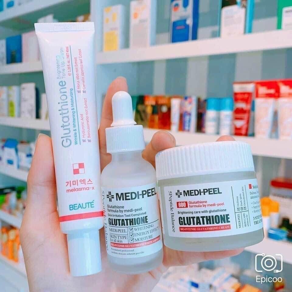 Combo Dưỡng truyền trắng Medipeel Gluthione