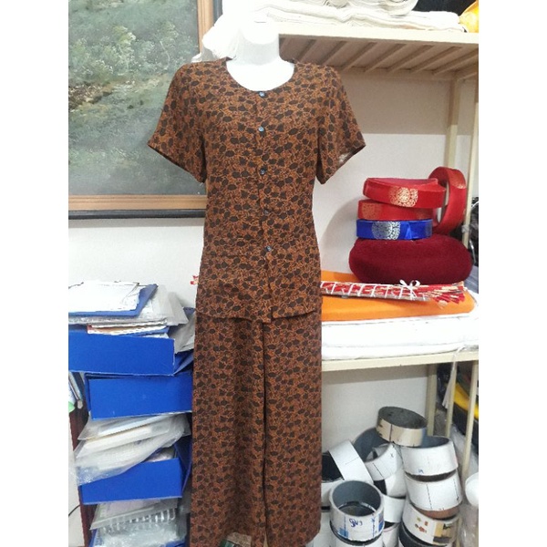 Bộ lụa HÀN CHÂU dành cho người già (36 - 75kg)