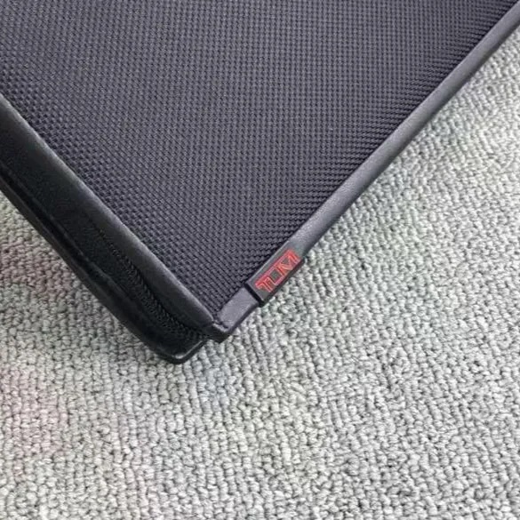 YKK Tumi Túi Đựng Hộ Chiếu Bằng nylon Và Da Có Khóa Kéo