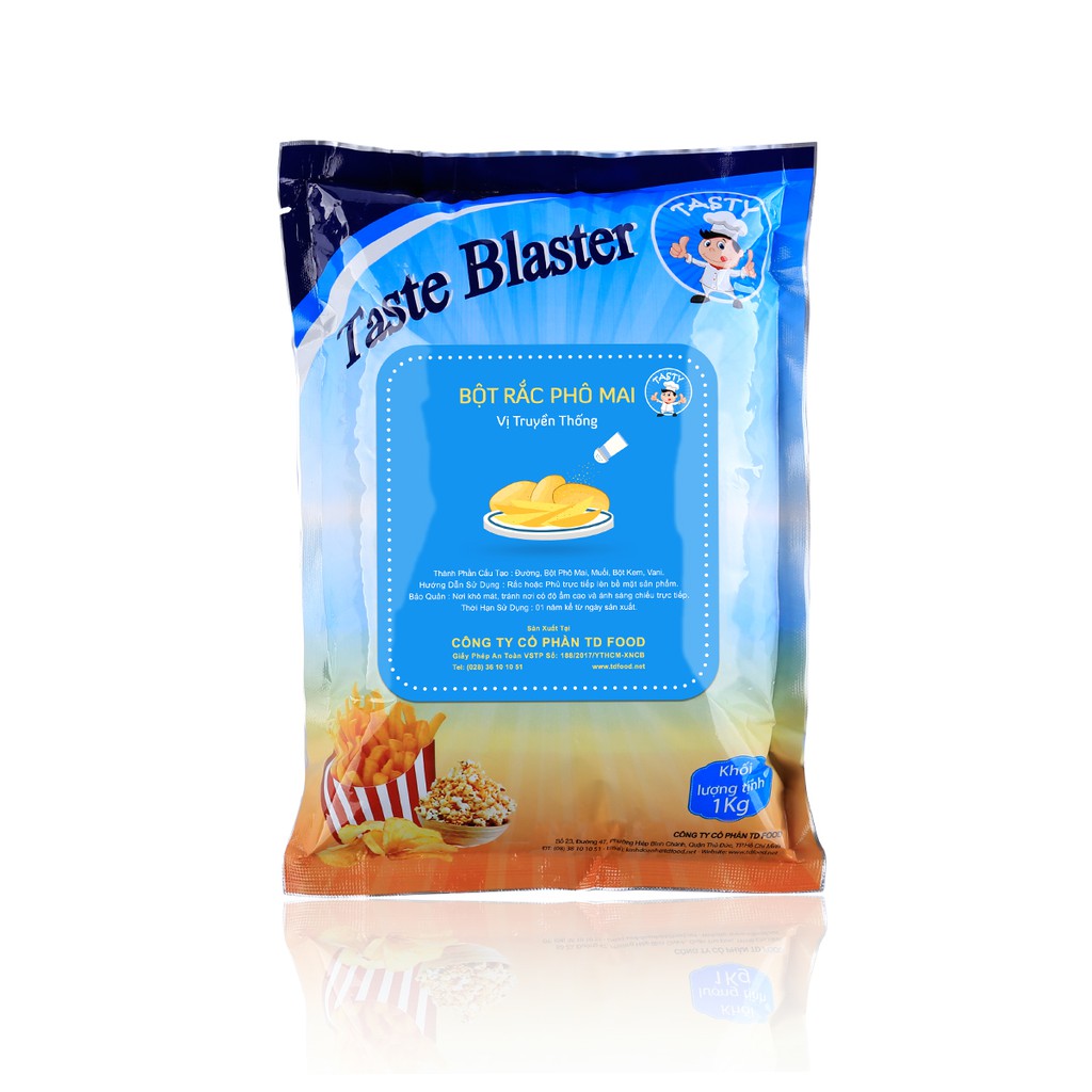 Bột Rắc Phô Mai Tasty - Vị Truyền Thống (1 KG)