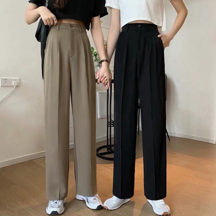 Quần âu nữ ống rộng 😍 Quần vải | BigBuy360 - bigbuy360.vn