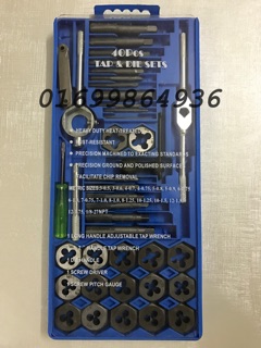 Bộ taro tạo ren 40 chi tiết