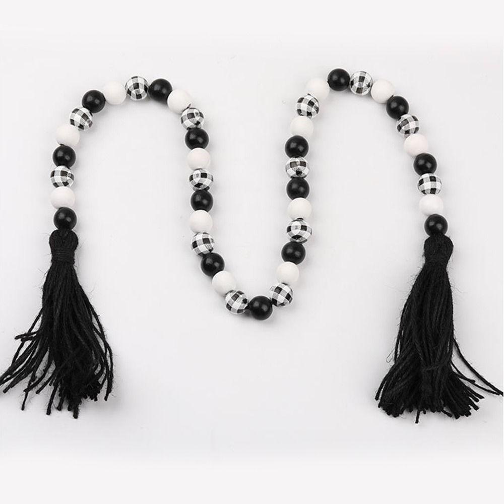 LET Dây Chuỗi Hạt Gỗ Phong Cách Boho