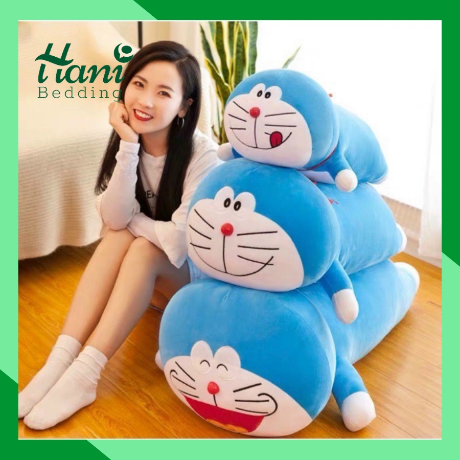 Gấu bông Doremon thú bông khổng lồ siêu đẹp size 1m,1m3,1m5, Gối ôm dành cho bé đáng yêu mềm mịn co giãn 4 chiều
