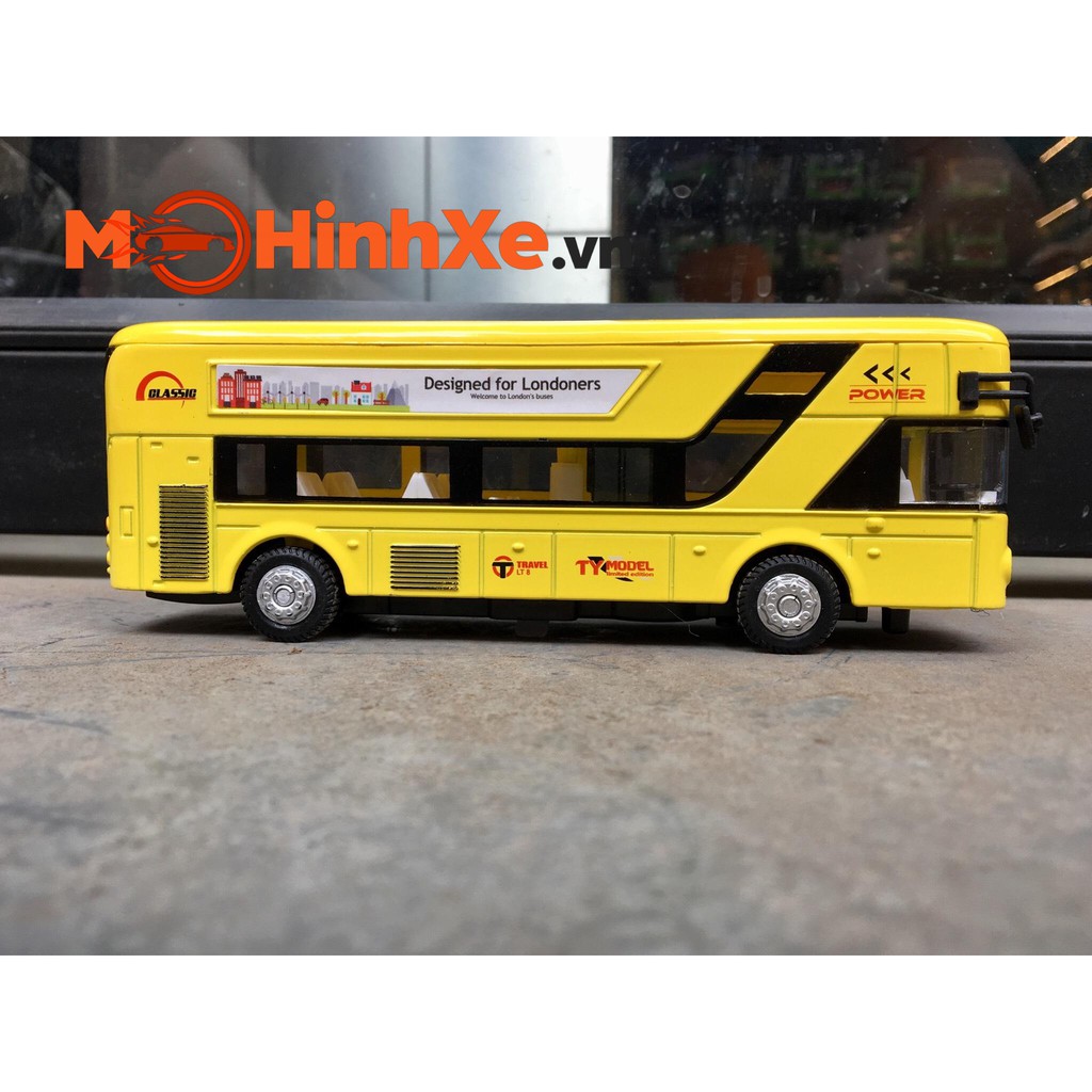 Mô hình xe Xe Bus 2 tầng London No.86 1:36 TY Models