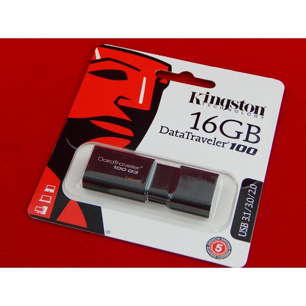 USB Kingston 32GB/16GB DataTraveler G3 - Bảo hành 5 năm | WebRaoVat - webraovat.net.vn
