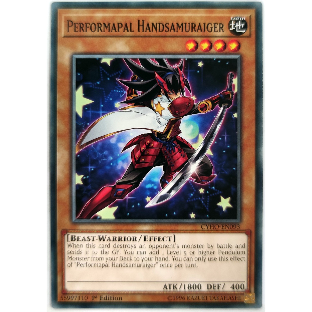 [Thẻ Yugioh] Performapal Handsamuraiger |EN| Common (ARC-V)