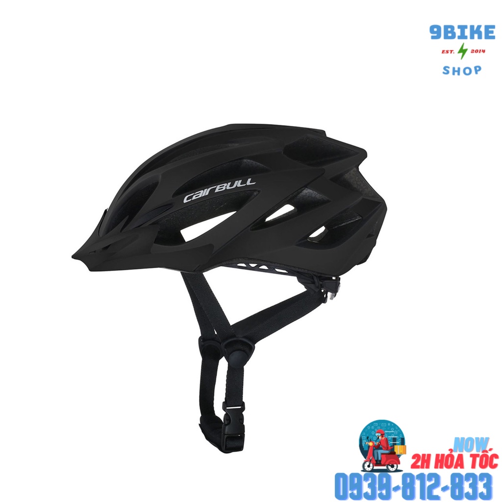 Nón bảo hiểm xe đạp Cairbull X-Tracer Cb-39 màu đen size M - Hình thật