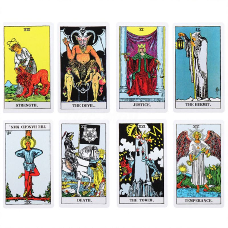 Bộ Bài Tarot 78 Lá Tiếng Anh Vui Nhộn