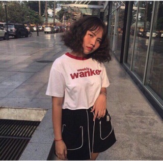 Áo Crop Top ưanker ( kèm anh thật )