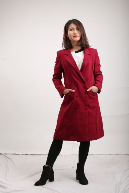 Áo mangto cổ 2 ve-đô -Charming Lys | BigBuy360 - bigbuy360.vn