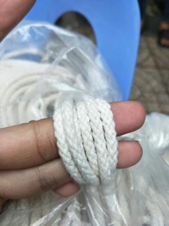 1 kg Dây macrame dệt thô