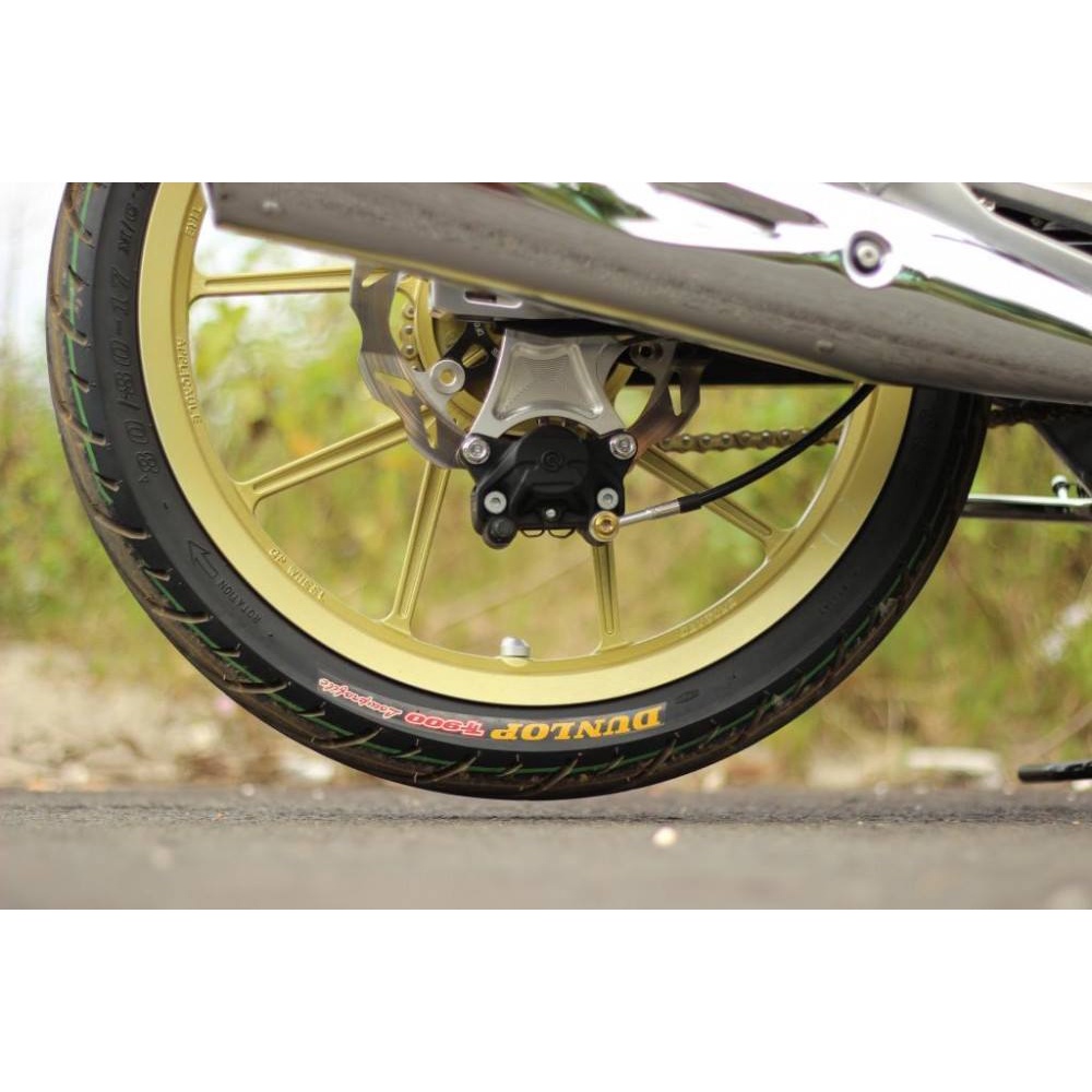 Vỏ Dunlop thái chữ vàng cao cấp TT900 60/90-17, 70/90-17  xe wave-sirius-exciter-winner