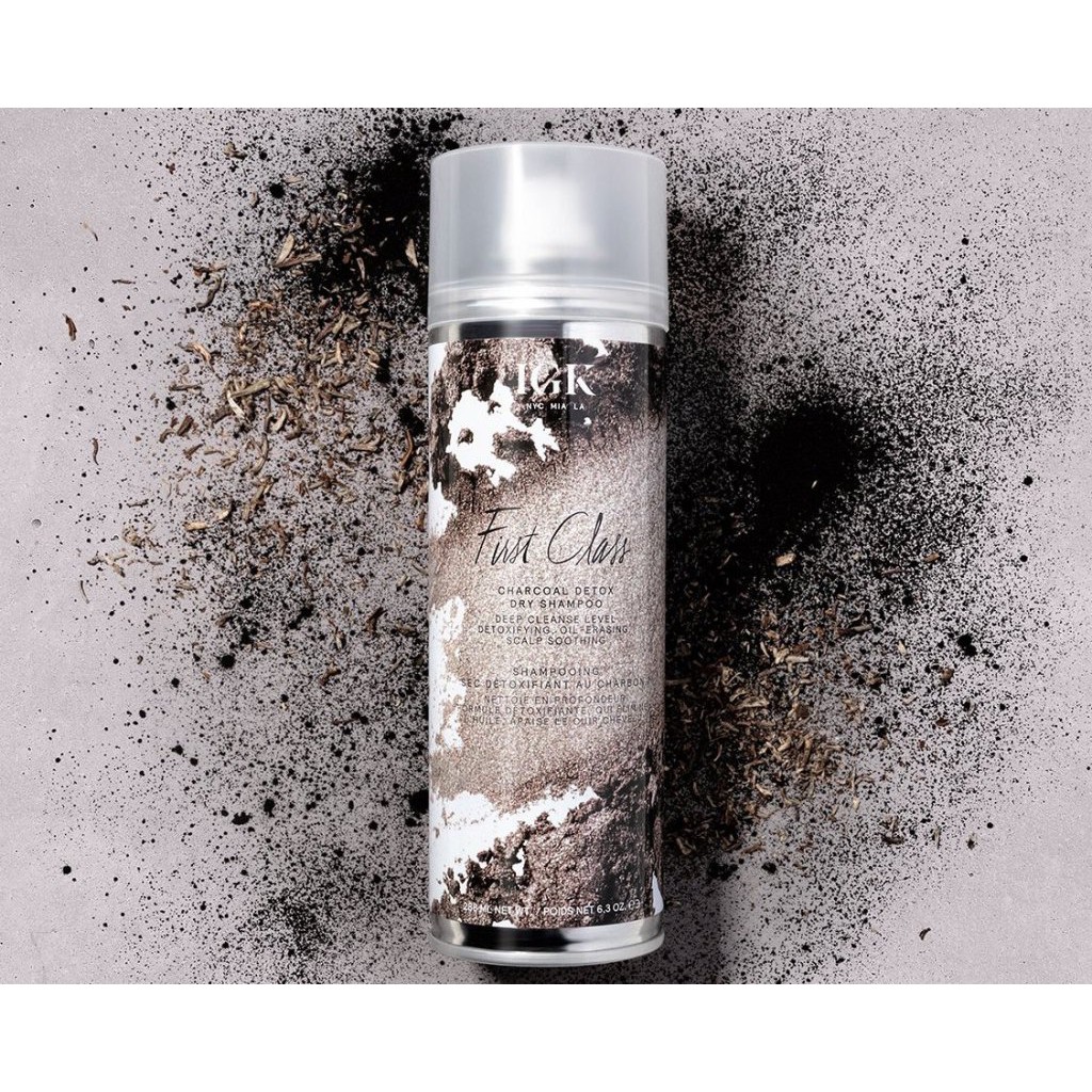 (Sẵn) Dầu gội khô IGK First Class Charcoal Detox Dry Shampoo