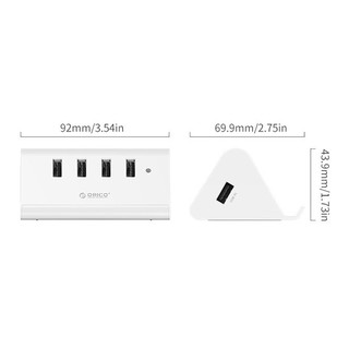 Bộ Chia 4 Cổng Usb 3.0 Orico 5gbps Tốc Độ Cao