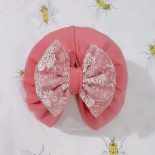 Combo bodysuit và mũ xinh cho bé