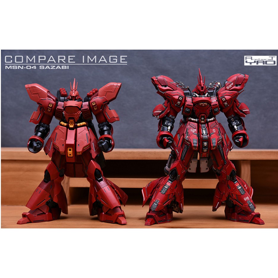 Mô hình resin cho gundam MG 1/100 Sazabi Ver Ka Anchoret Ver