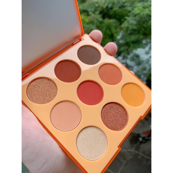 Bảng phấn mắt Morphe 9D Painted Dessert cam tây