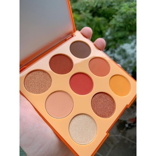 [ Sale 50% bill US ] Bảng phấn mắt Morphe 9D Painted Dessert cam tây