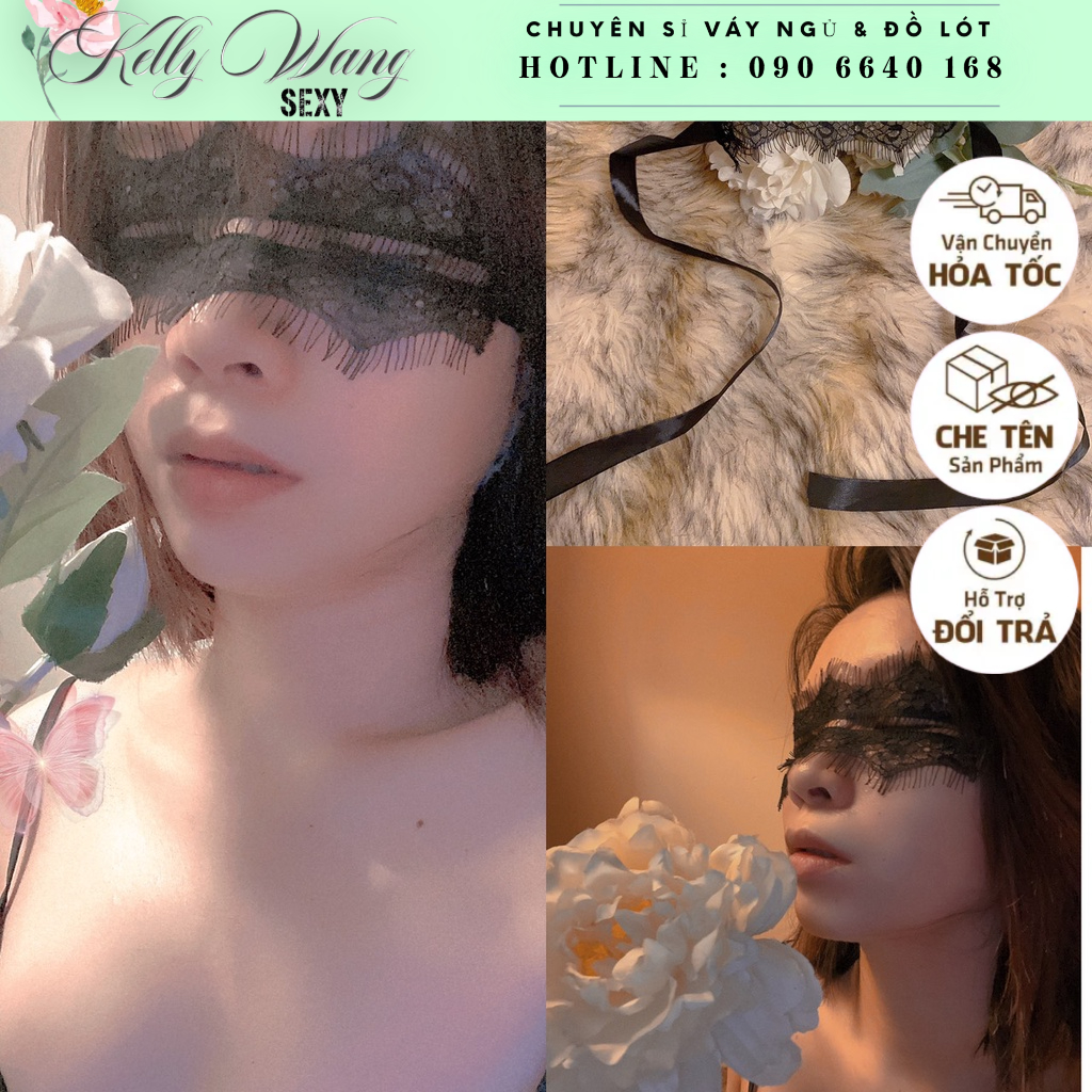 MN008 - BỊT MẮT SEXY - Bịt mắt ngủ Sexy Cosplay gợi cảm-KELLYWANG