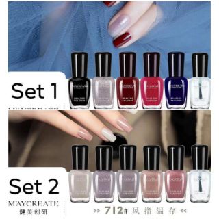 Sơn móng tay MAYCREATE 6 lọ