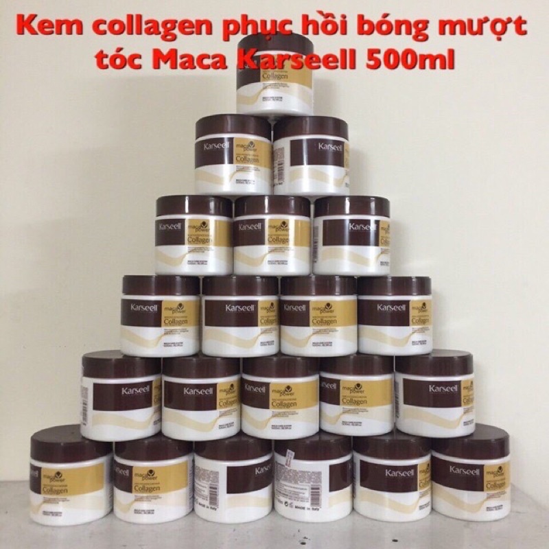Best SellerDầu hấp tóc Collagen Karseell Maca siêu mềm mượt 500ml