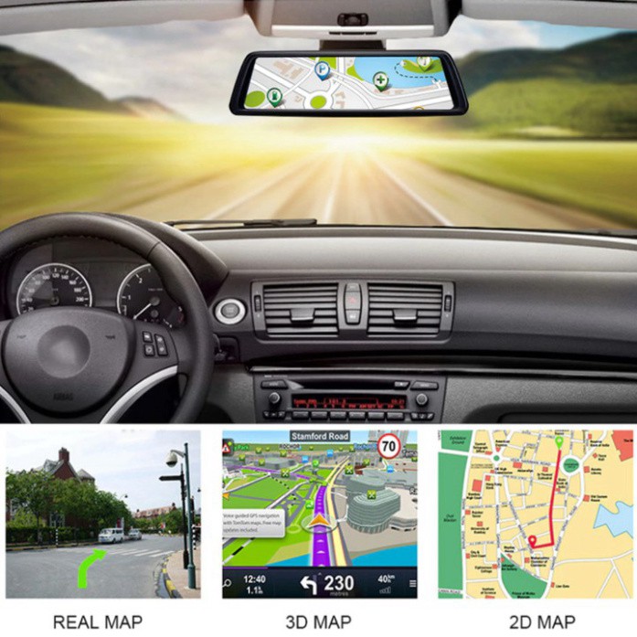 Camera hành trình 360 độ gắn gương ô tô, thương hiệu cao cấp Whexune K960 - Ram: 2GB, Rom: 32GB - Android: 5.1 4G | BigBuy360 - bigbuy360.vn