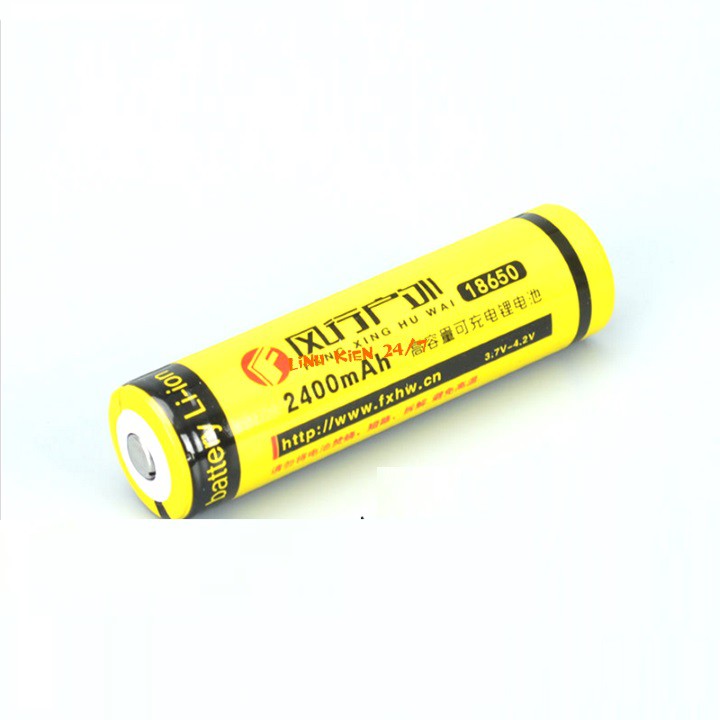 Pin UltraFire 18650 2400mAH 3.7V - Pin Đèn Pin