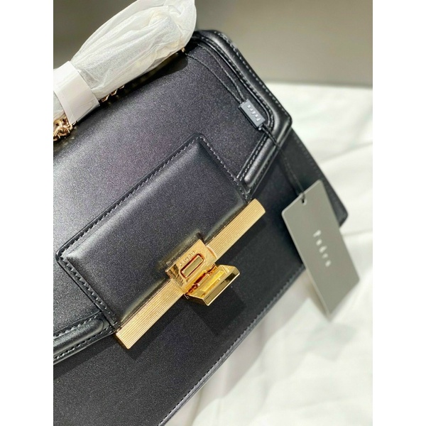 Túi xách chữ P khoá gập mới hình hộp đựng vừa điện thoại