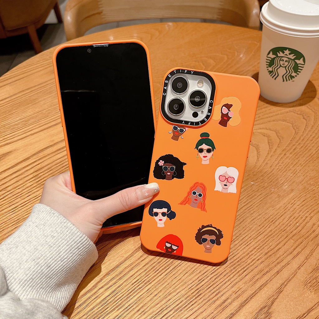 Ốp Điện Thoại Silicon Dẻo Chống Sốc Họa Tiết Trái Cam Cho iphone X XR XS MAX 14 Plus 13 12 11 pro MAX