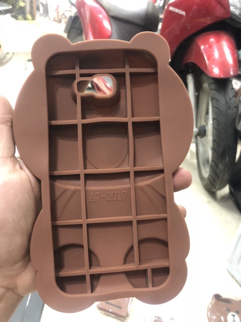 Ốp lưng Samsung A720,a7 2017, A5 2017  hình gấu kute