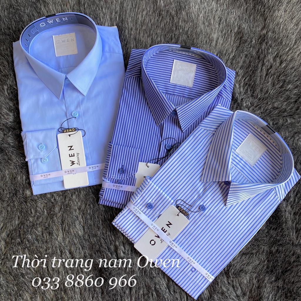 OWEN LUXURY - Áo sơ mi dài tay Owen dòng cao cấp chất cotton 100%
