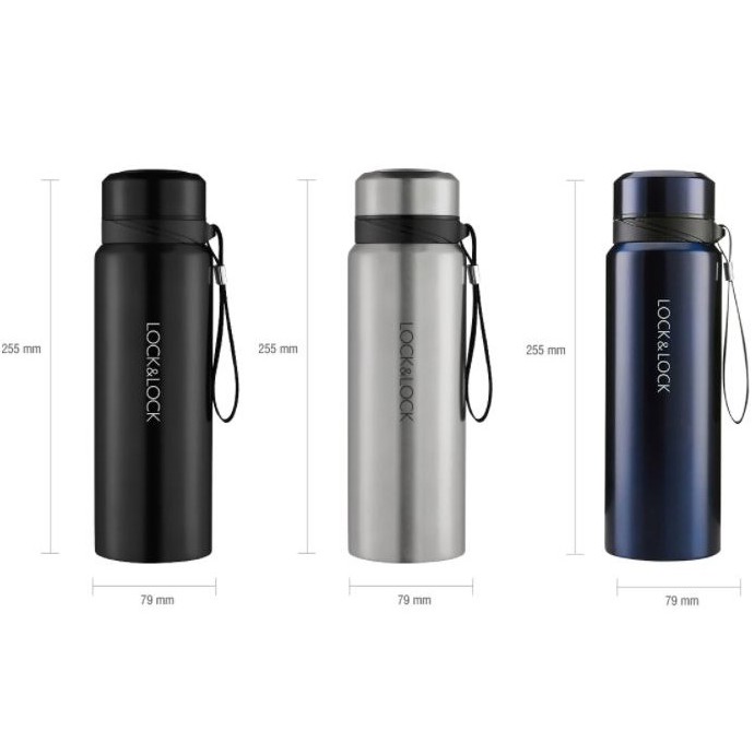 Bình Giữ Nhiệt Lock&Lock Thép Không Gỉ Vacuum Bottle LHC6180 (800ml) Chính hãng- Tặng túi vải | BigBuy360 - bigbuy360.vn
