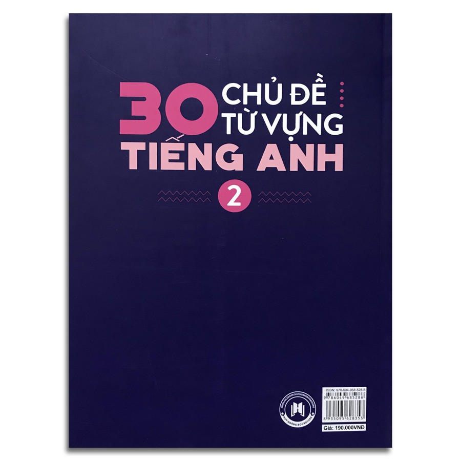 Sách - 30 chủ đề từ vựng Tiếng Anh T2