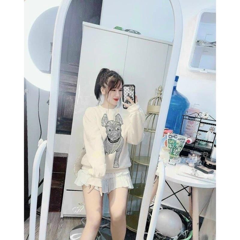 Áo nỉ chó lưới TT7