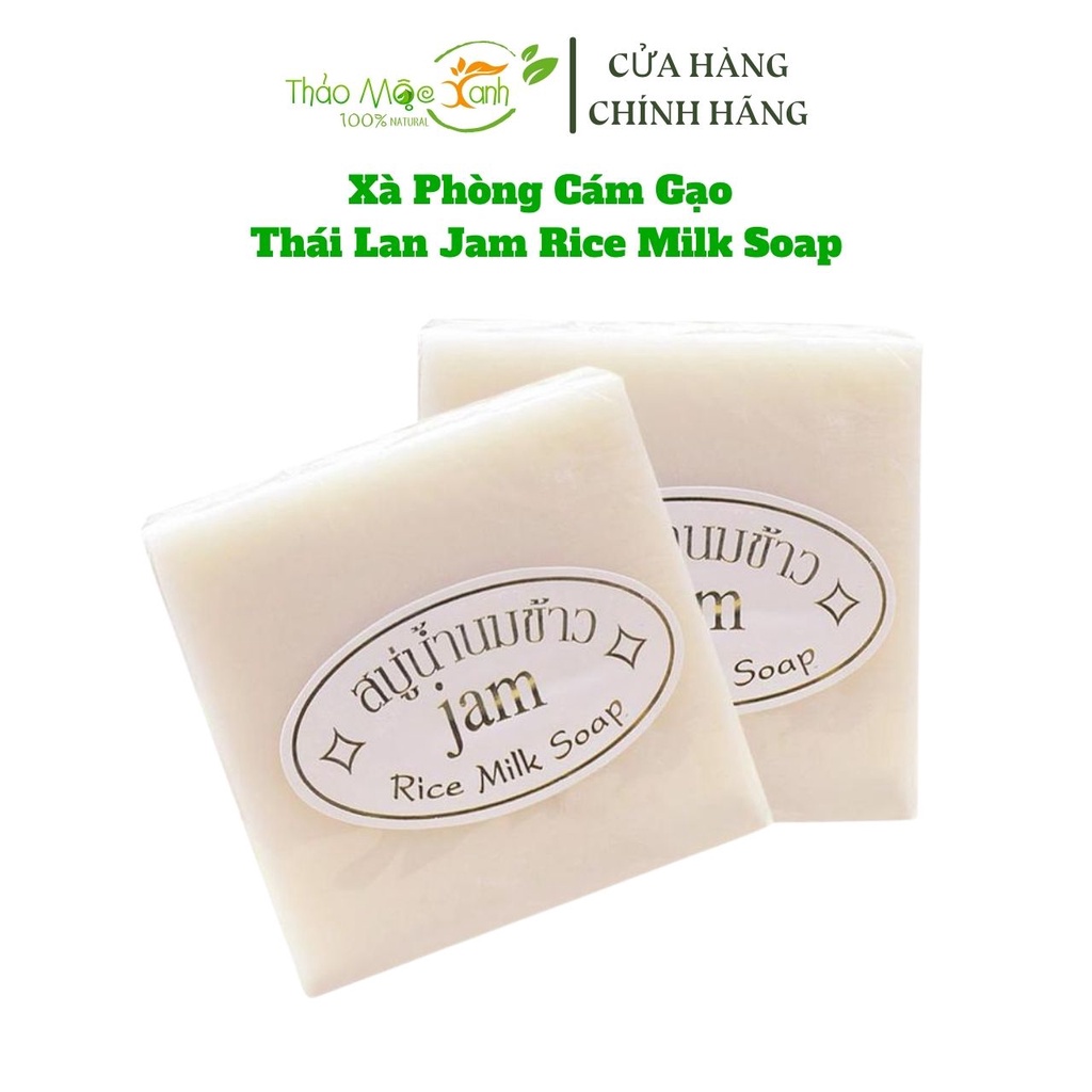 Xà Phòng Cám Gạo Thái Lan Jam Rice Milk Soap | BigBuy360 - bigbuy360.vn