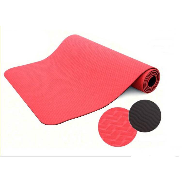 Thảm Tập Yoga,Gym dầy 6mm-8mm 2 lớp TPE cao cấp loại xịn chống trơn tuyệt đối.