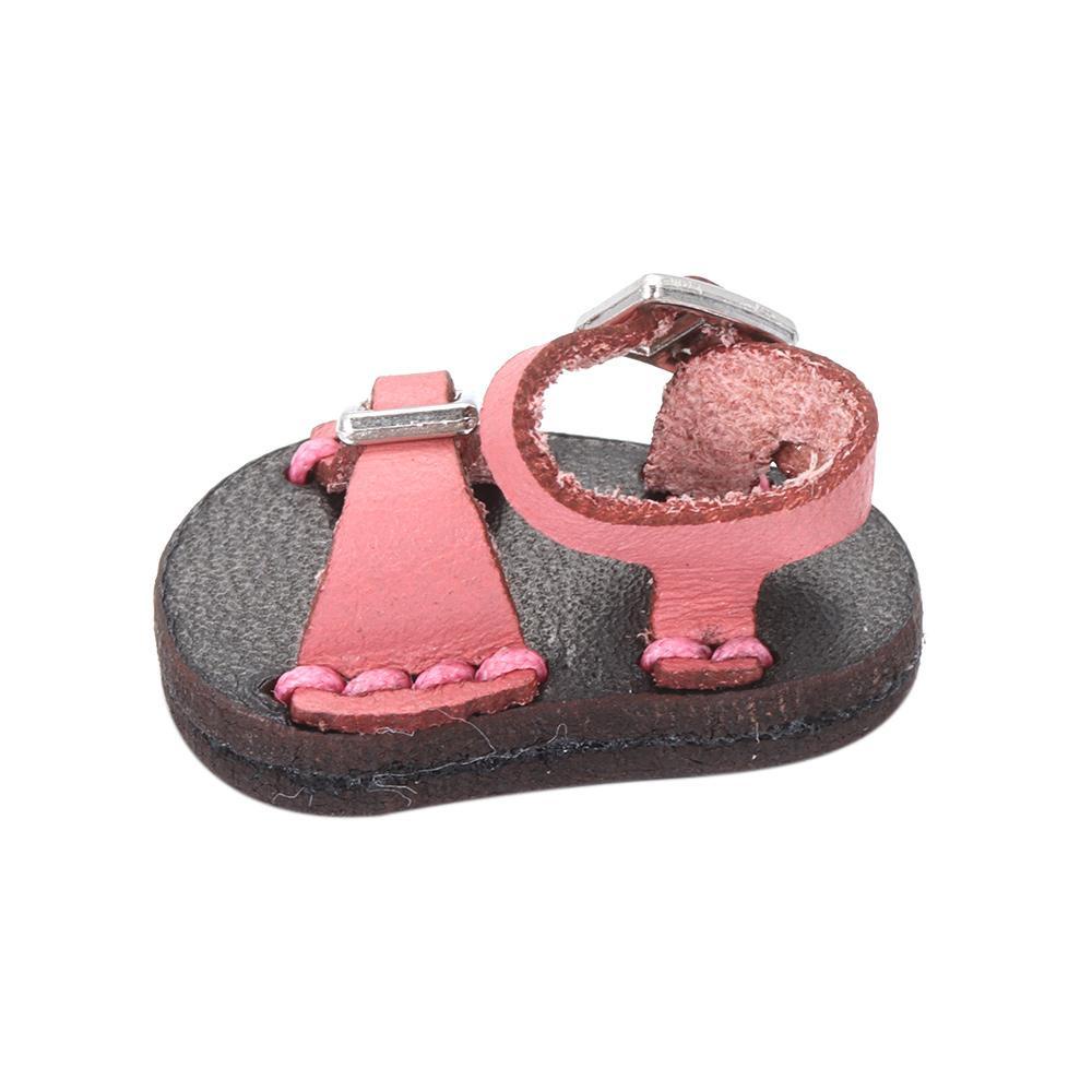 Giày Boot Da Bò Cho Búp Bê 1 / 12BJD 1 / 11 OB11