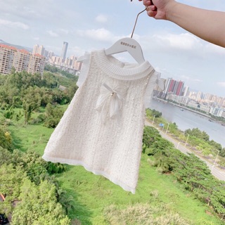 Sale hàng hè đầm trắng cao cấp thêu sang chảnh