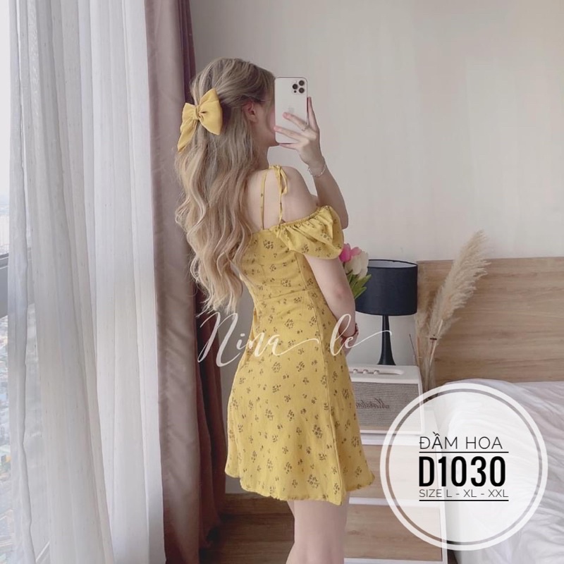 Bigsize Đầm hoa D1030
