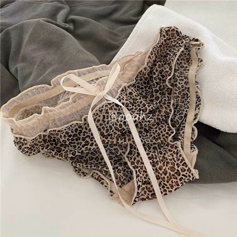 Quần lót nữ sexy cao cấp - Quần lót ren da beo da báo sang chảnh